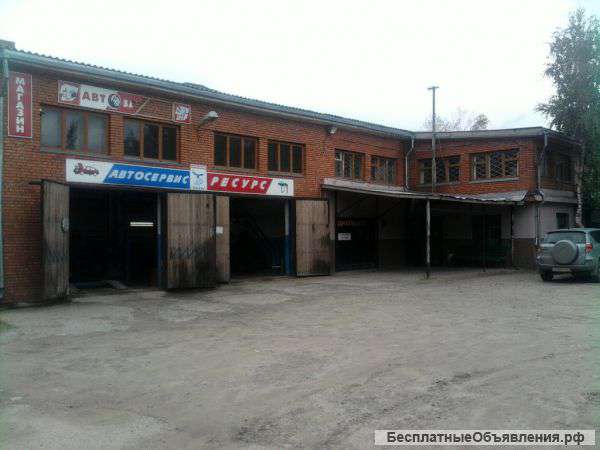 Автосервис с магазином