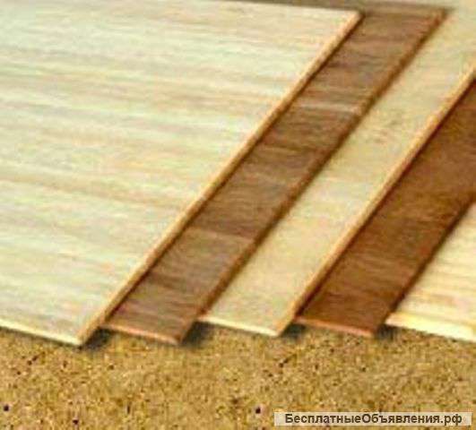 Фанера в ассортименте со склада