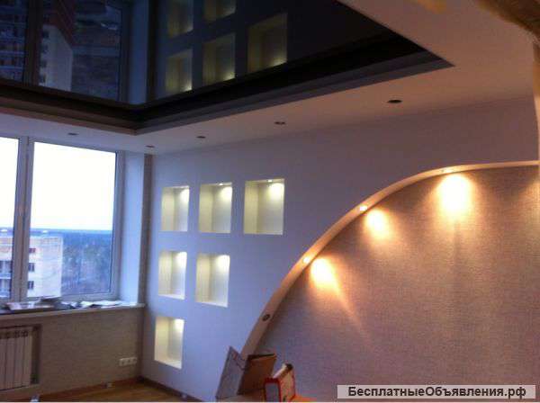 Натяжные потолки