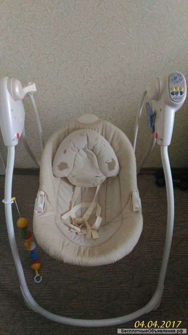 Кресло качалка детское от 0 до 9 месяцев