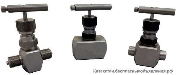Клапан запорный игольчатый высокого давления (аналог 15с67бк)