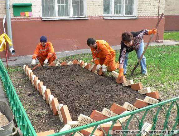 Разнорабочие, земельные работы