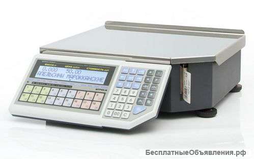 Весы с термопринтером штрих-принт фi