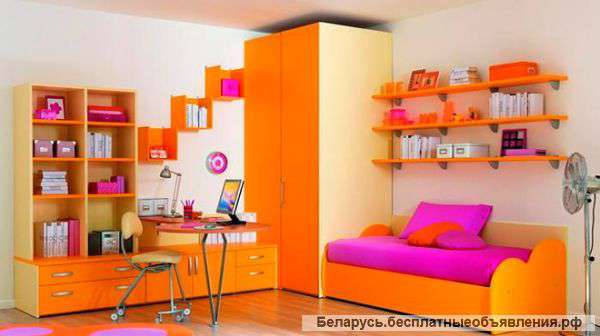 Детская мебель для квартиры, детсада по индивидуальному проекту