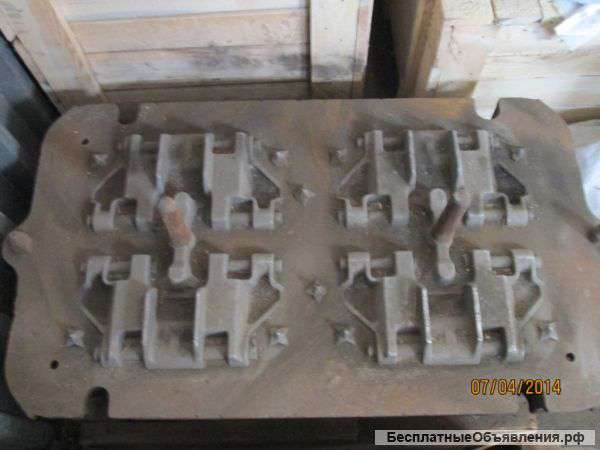 Литейная форма трака Т-4А