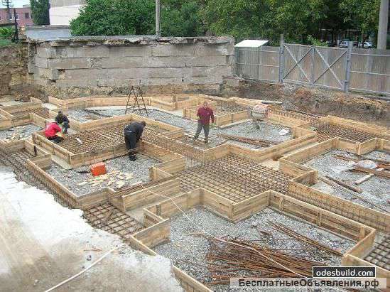 Фундаментные работы