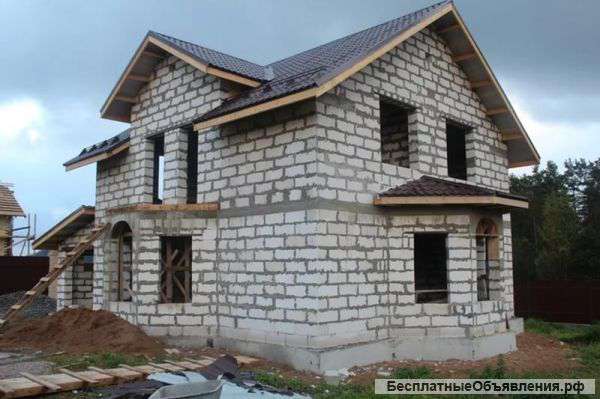 Строительство домов, беседок, бань, дач