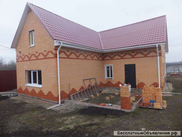 Дом без внутренней отделки