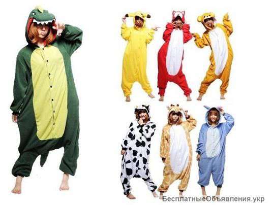 Пижамы кигуруми для детей и взрослых
