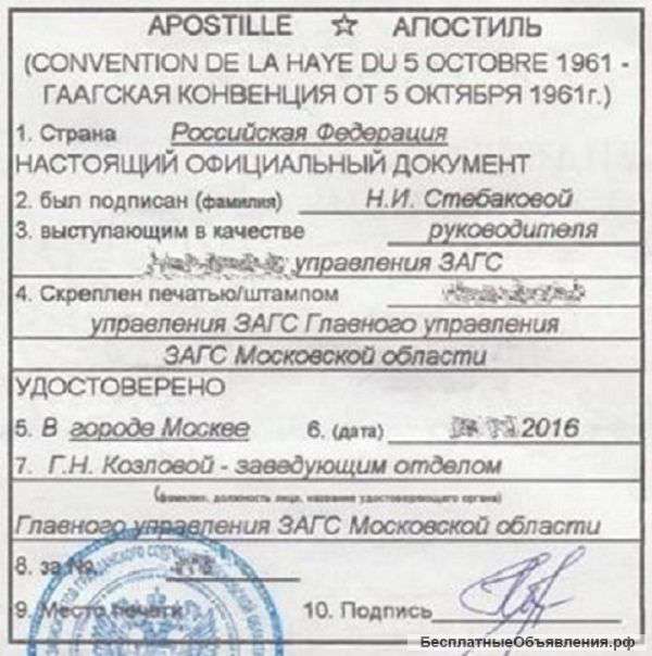 Оформление документов для регистрации брака в Испании