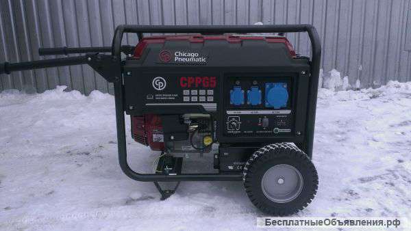 Генератор бензиновый 5 кВт/1ф