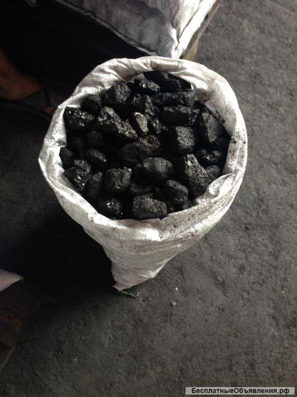 Уголь антрацит в мешках по 25 кг