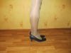Туфли черные кожаные р-р 40