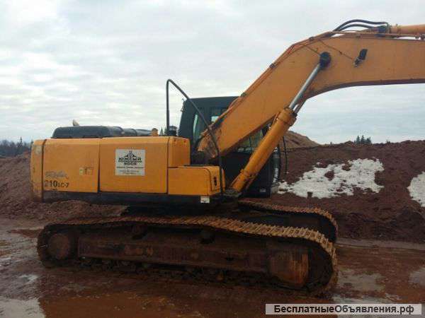 Гусеничный экскаватор hyundai R210LC-7