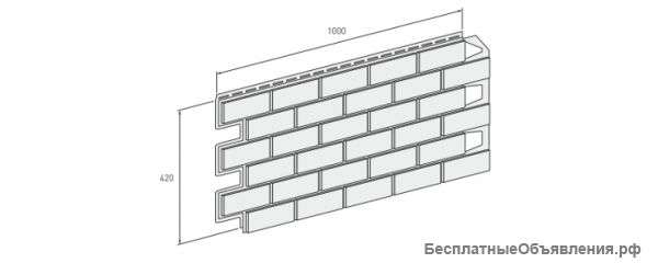 Фасадные панели под кирпич VOX