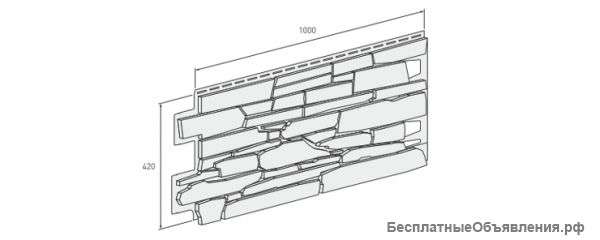 Фасадные панели под камень VOX