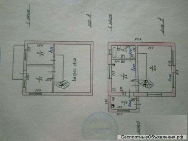 Дом 54.3 м² на участке 8 сот.