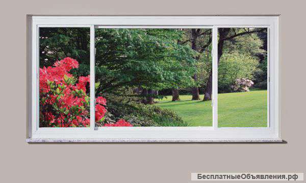 Экологичное алюминиевое окно 3,2x1,4 в г. Химки