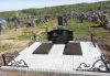 Благоустройство могил - укладка тротуарной плиткой