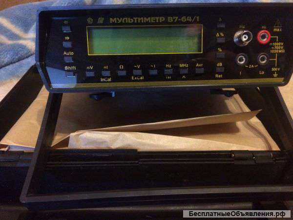 Мультиметр В7-64/1