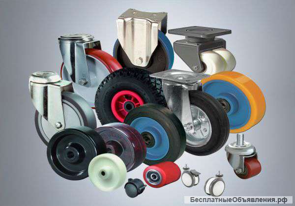 Колеса и ролики для тележек