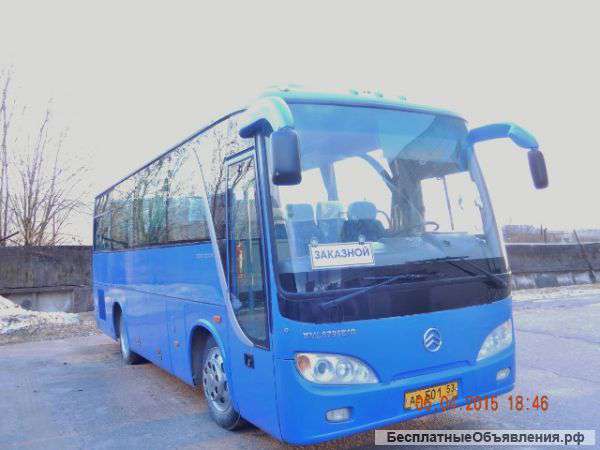 Заказ автобуса для пассажирских перевозок