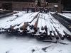 Трубу со склада и демонтажа д.114-1220.
