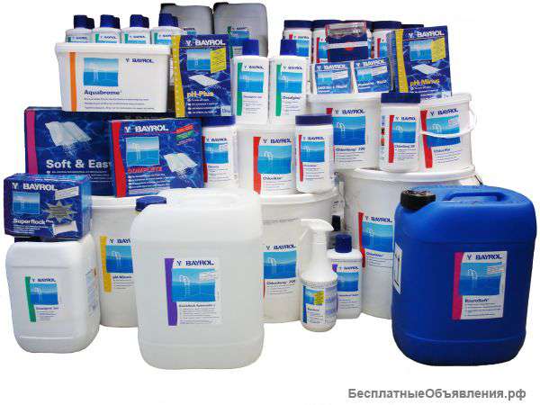 Химия для бассейнов Bayrol (Германия), Маркопул Кемиклс (Россия)