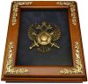 Деревянная ключница с гербом Москвы Деревянная ключница с гербом Москвы настенная