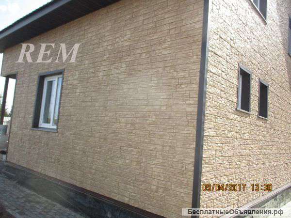 Монтаж сайдинга, окон, дверей, кровли