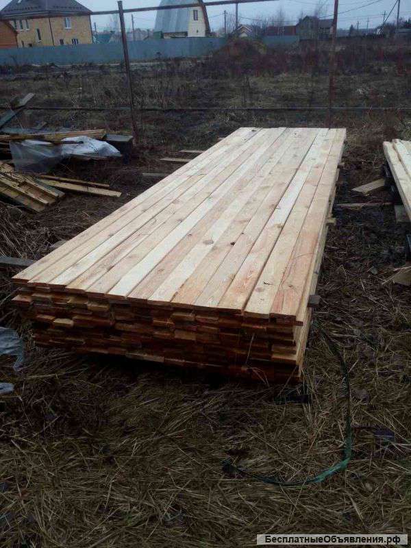 Планкен из сибирской лиственницы 20*90*4000