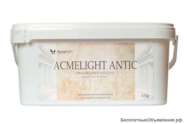 Декоративная штукатурка AcmeLight Antic - светящаяся в темноте