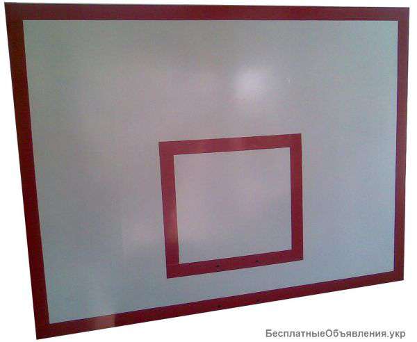 Баскетбольный щит металлический 0,8м х1,0м