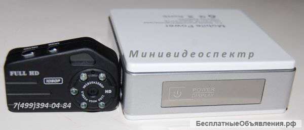 Скрытая видеокамера с записью на флэшку и работой 10-12 часов