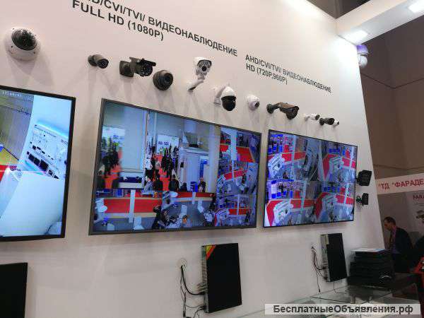 Видеодомофоны, камеры видеонаблюдения AHD, IP, TVI. Розница-опт