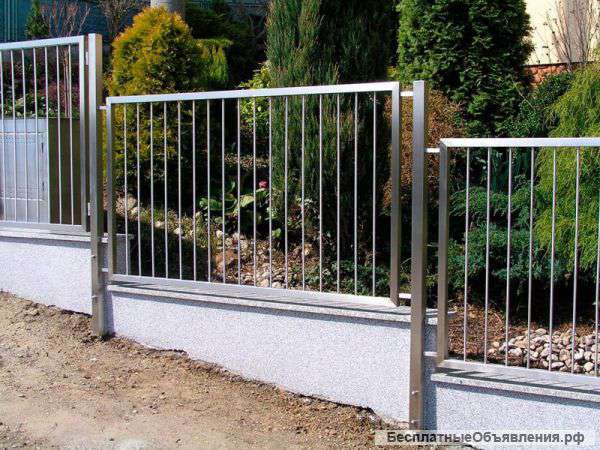 Перила ограждения навесы из нержавейки