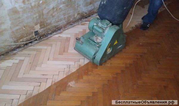 Восстановление паркета(пола) укладка качественно