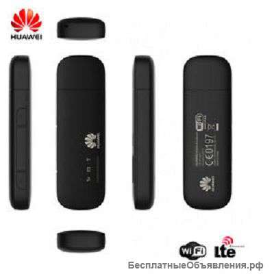 Huawei E8372 black USB WiFi роутер-модем 4G 3G GSM универсальный с разъемом под антенну