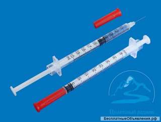 Шприц инсулиновый U- 40 (10 шт)