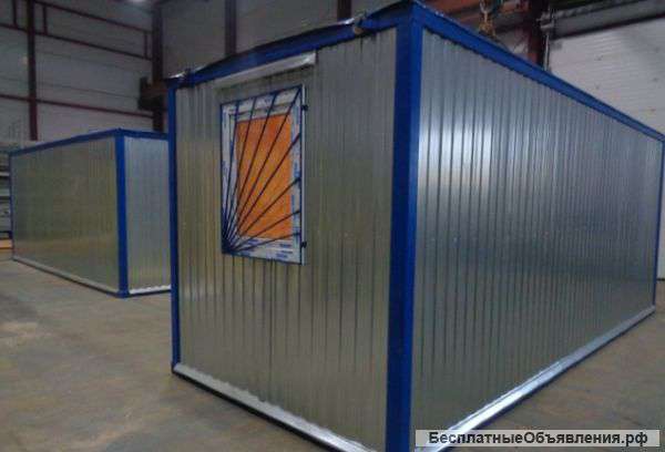 Блок-контейнер 6х2.4 улучшенный в наличии и под заказ