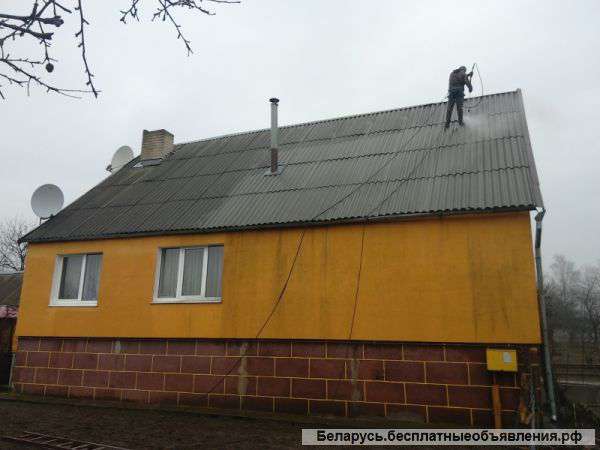Очистка и покраска крыш