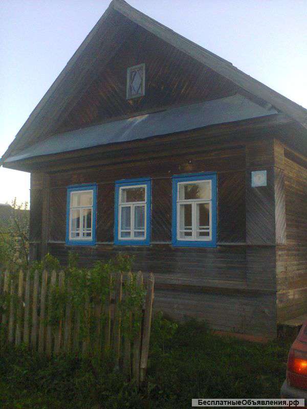 Бревенчатый дом 40 кв.м