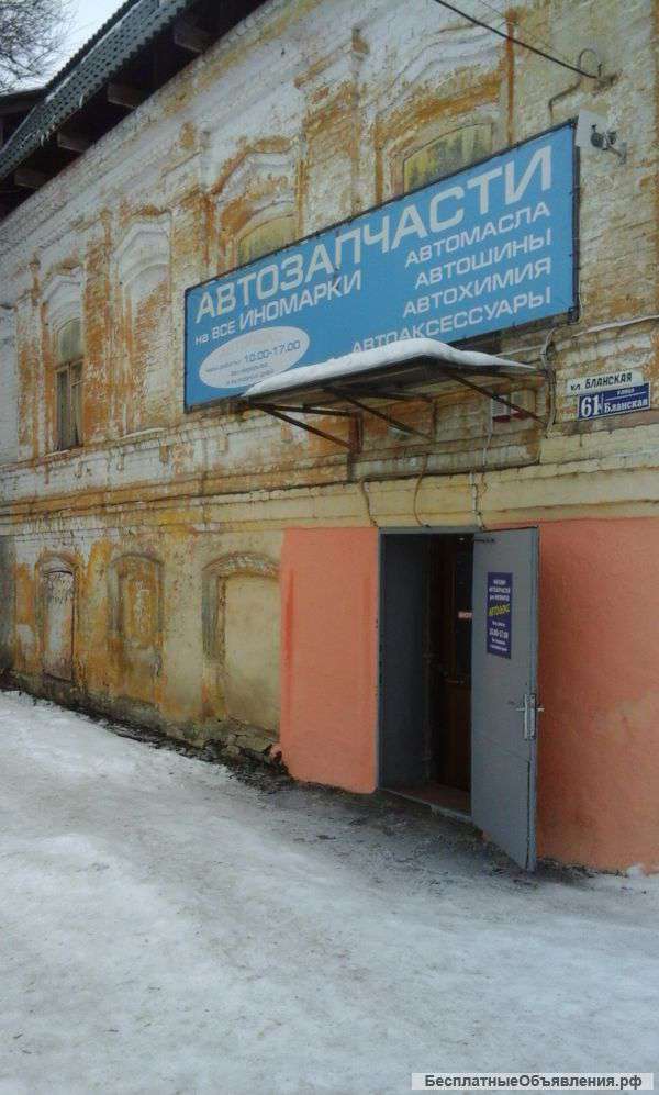 Здание в центре города г.Борисоглебск, ул.Народная д.56