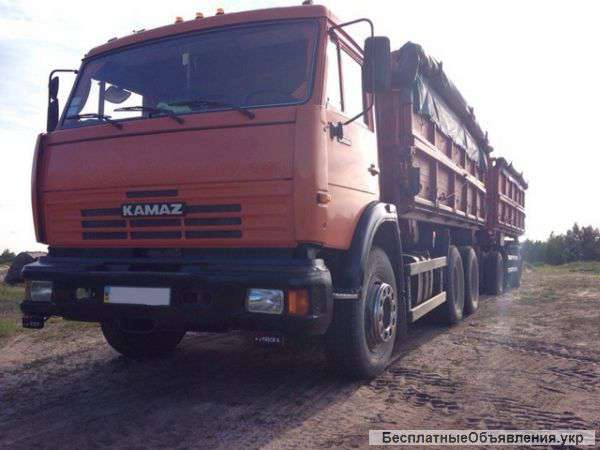 Услуги зерновозов КАМАЗ (самосвалы)