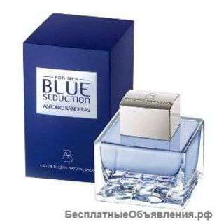 Antonio Banderas Blue Seduction For Men 100ml мужской. Оригинал в магазине