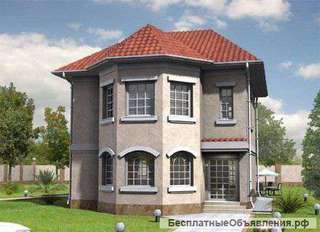 Кирпичный дом 10х12. Площадью: 197,9 м2