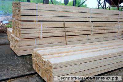 Доска обрезная 25х100х6000 мм