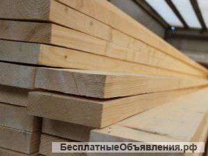 Доска обрезная 40х150х6000 мм