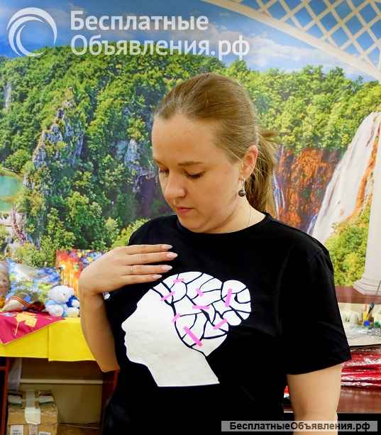 Нанесение рисунка, логотипа, надписи на футболки