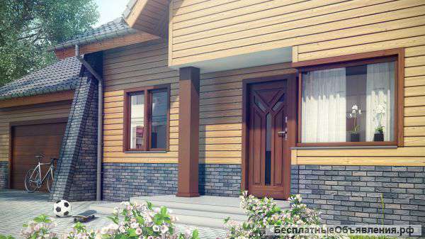 НОВИНКА Сайдинг VOX MAX 3 Золотой дуб